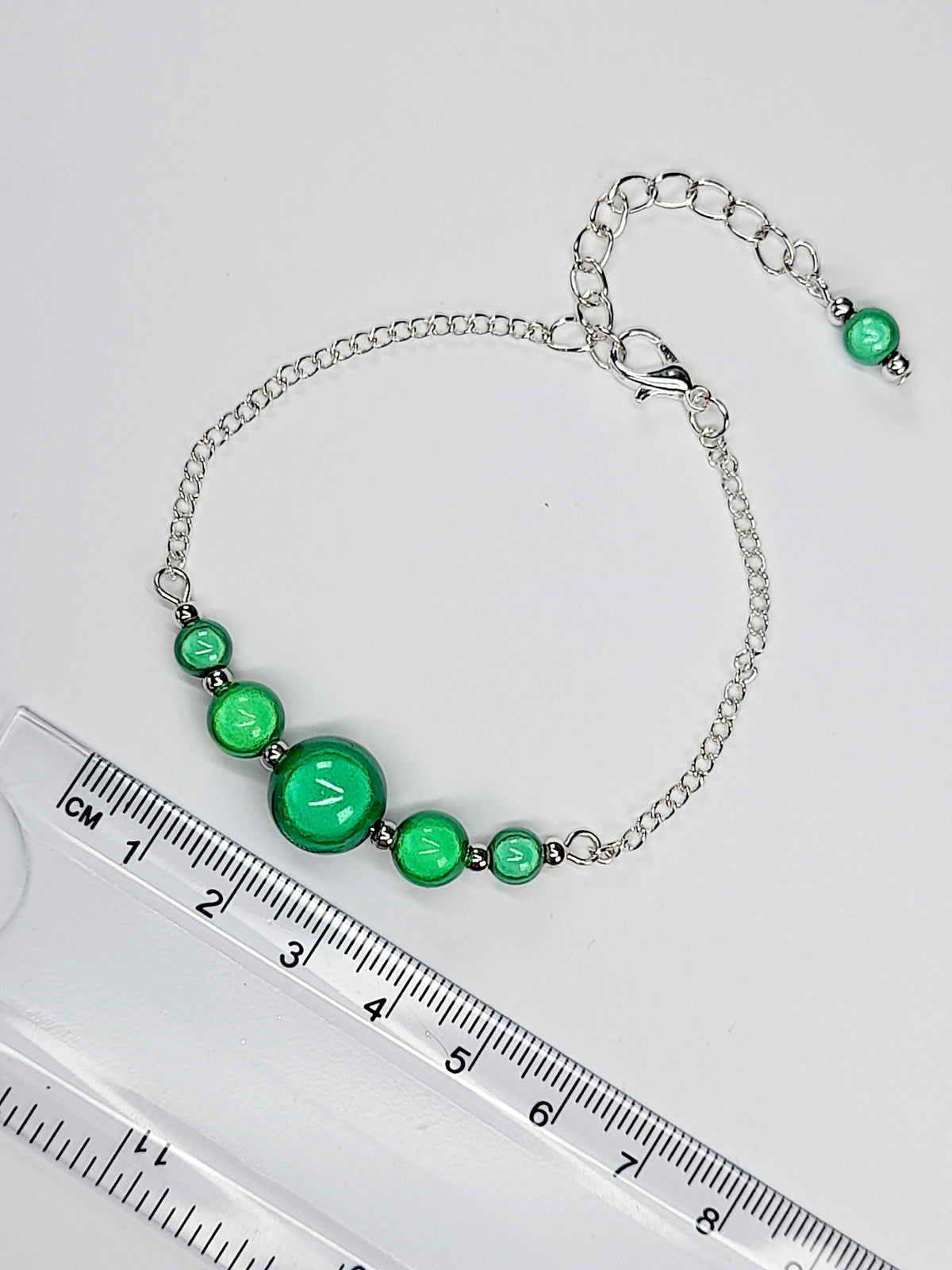 Green Jewellery Set – Handmade Miracle Bead Necklace, Bracelet & Earrings Set | Gift Boxed | Free UK Delivery