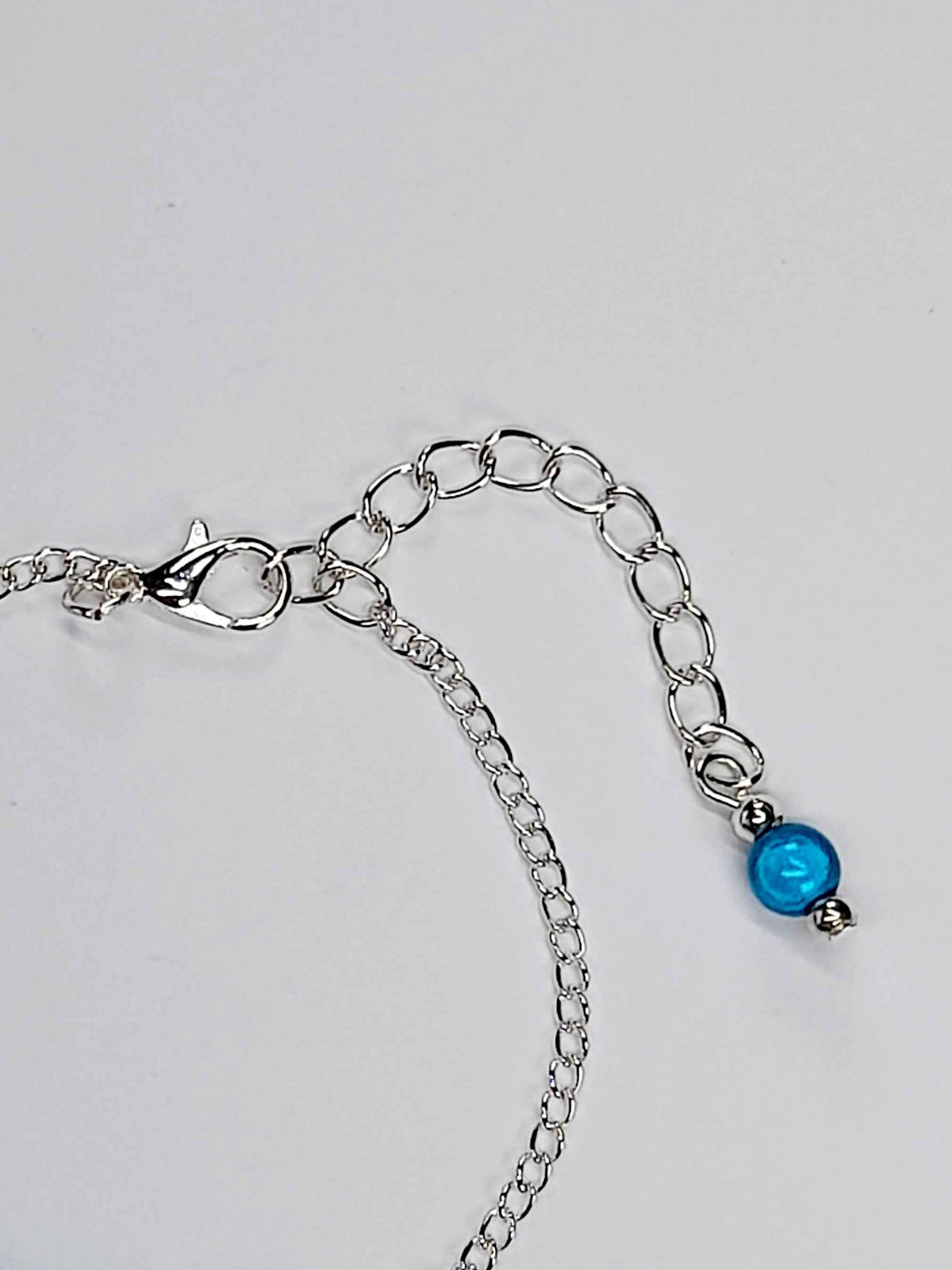 Handmade Turquoise Bead Bracelet, Turquoise Blue Miracle Beads, Adjustable Size