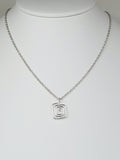 Elegant Handmade Silver Spiral Pendant Necklace, Lightweight & Gift‑Ready
