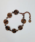 Super Swirly Bronze Spiral Bracelet