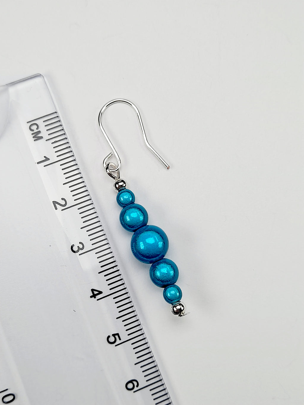 Turquoise Miracle Bead Earrings