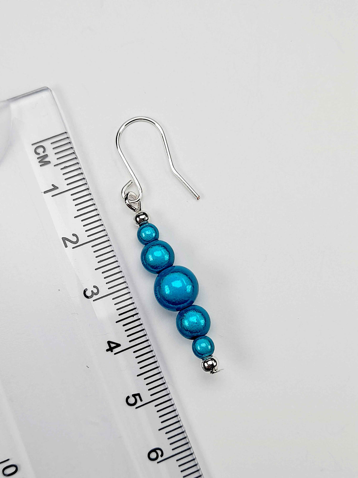 Turquoise Miracle Bead Earrings