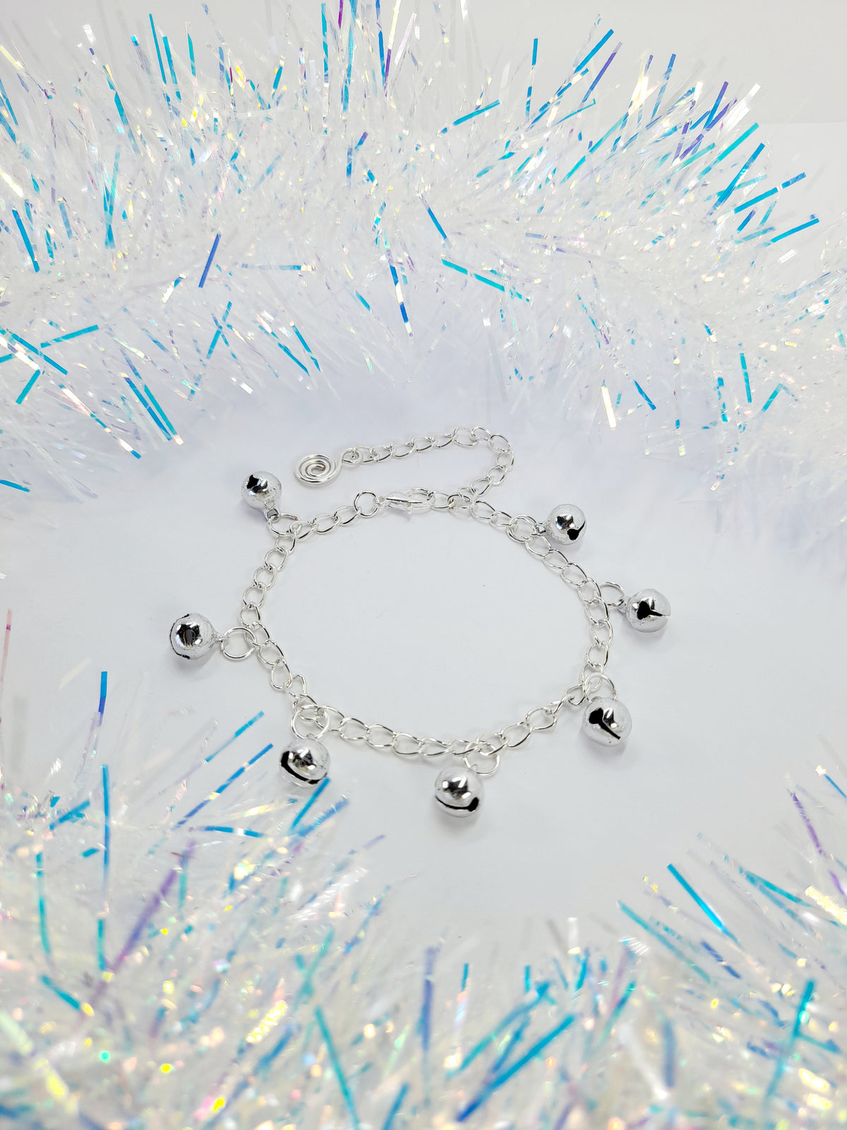 Jingle Bell Cluster Christmas Bracelet - Just My Jewellery Shop