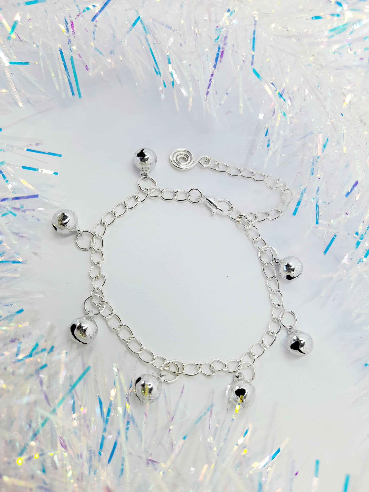 Jingle Bell Cluster Christmas Bracelet